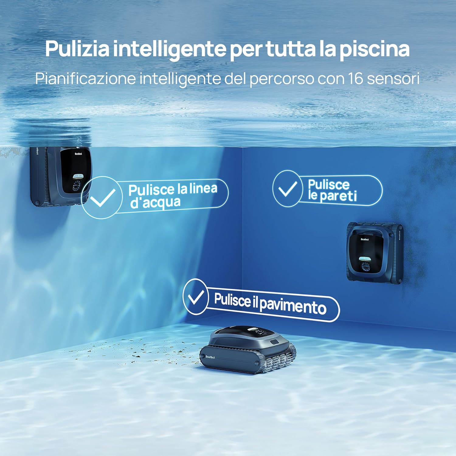Beatbot Aquasense 2 Robot Piscina - immagine 3